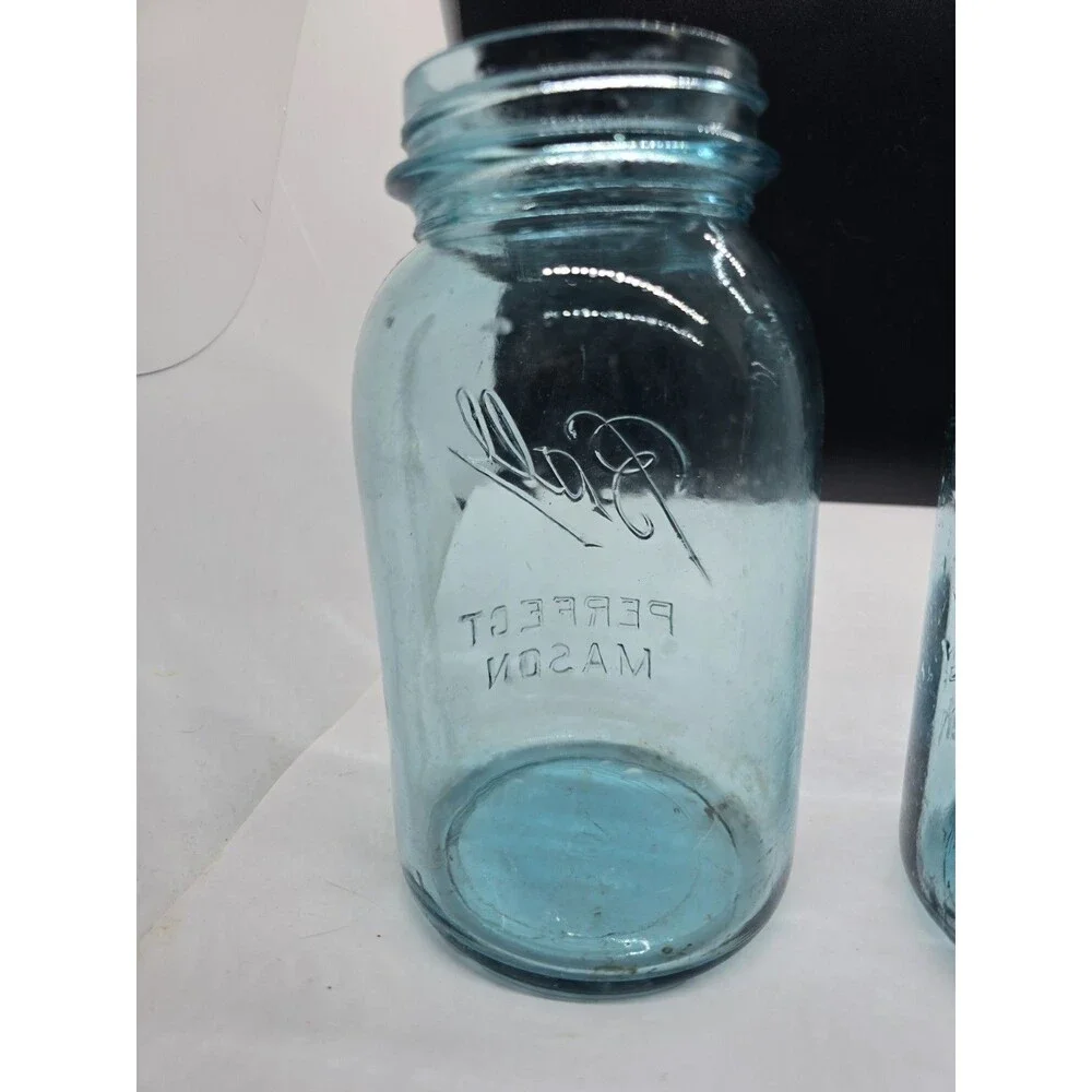 Vintage lot of 3 Ball Perfect Mason Jars 